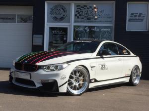 BMW M4 Marco Wittmann Edition by TVW Car Design on BBS Wheels 2017 года